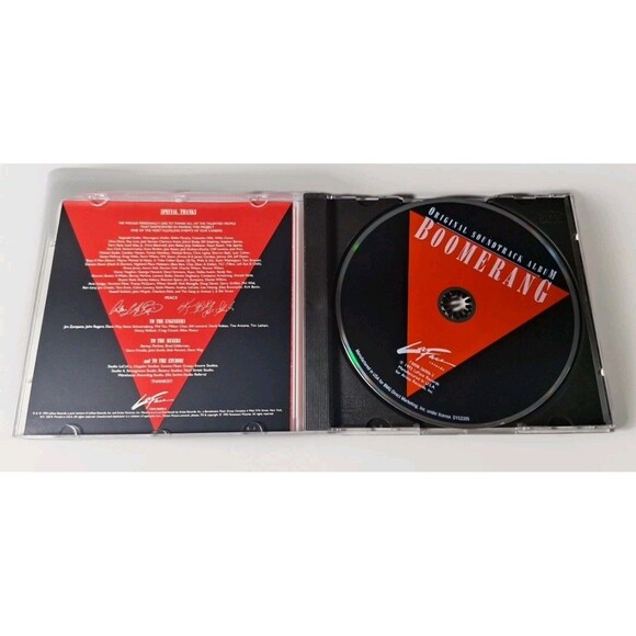 Boomerang Original Soundtrack Album CD Pre-Owned Very Good - Picture 3 of 3
